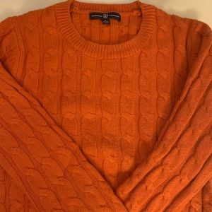 GAP Orange Sweater